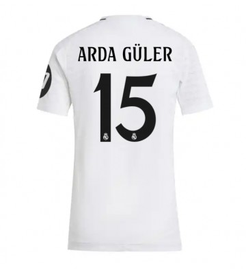 Real Madrid Arda Guler #15 Hjemmebanetrøje Dame 2024-25 Kort ærmer